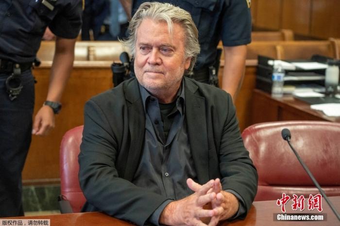 資料圖:史蒂夫·班農(nóng)。