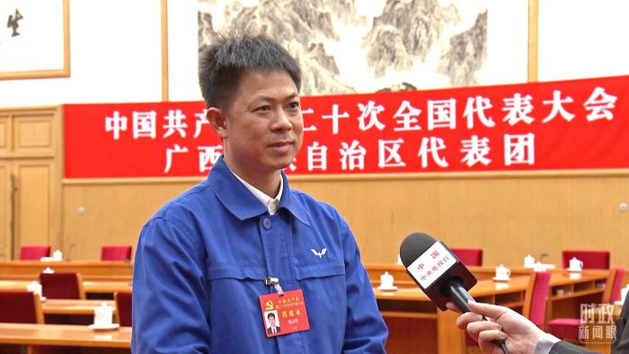 △鄭志明代表。(總臺央視記者姚瑤提供)