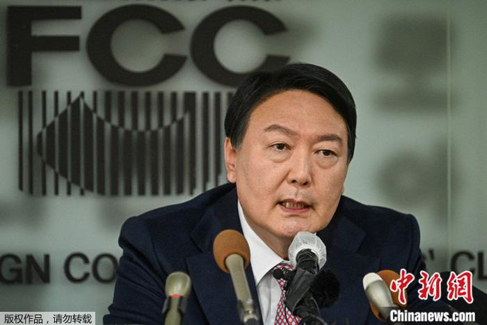 資料圖：韓國總統(tǒng)尹錫悅。