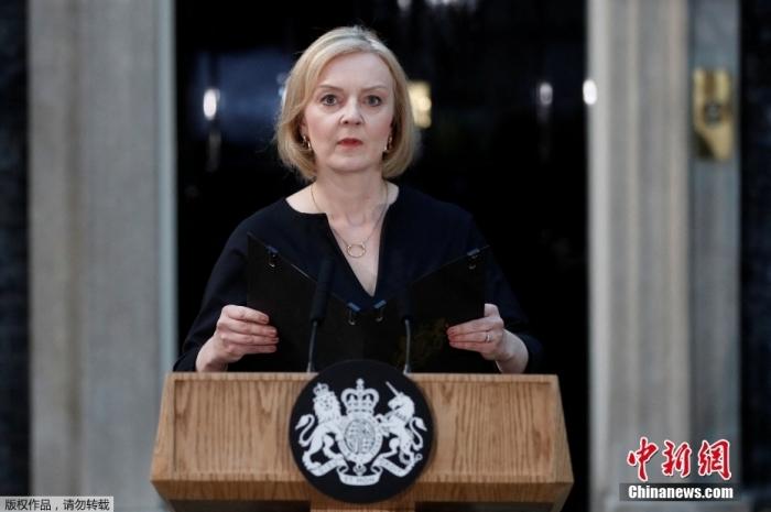 英國前首相特拉斯。