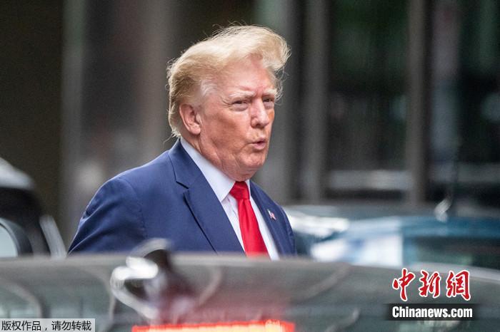 資料圖：美國前總統(tǒng)特朗普。