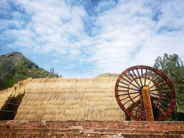 曬鹽篷。圖片來源：臺灣《聯(lián)合報》