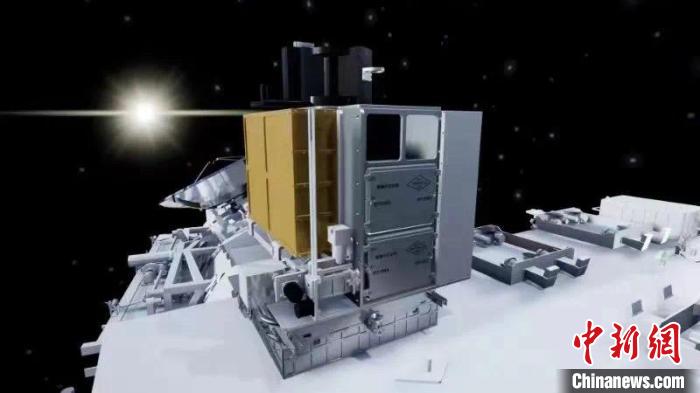 艙外材料暴露試驗(yàn)裝置(2)?！≈锌圃?供圖