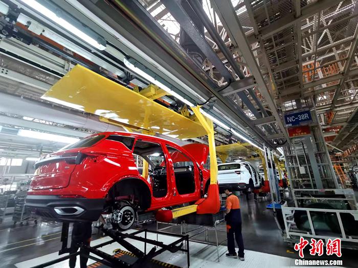 汽車制造資料圖。<a target='_blank' href='/' >中新網</a>記者 李金磊 攝