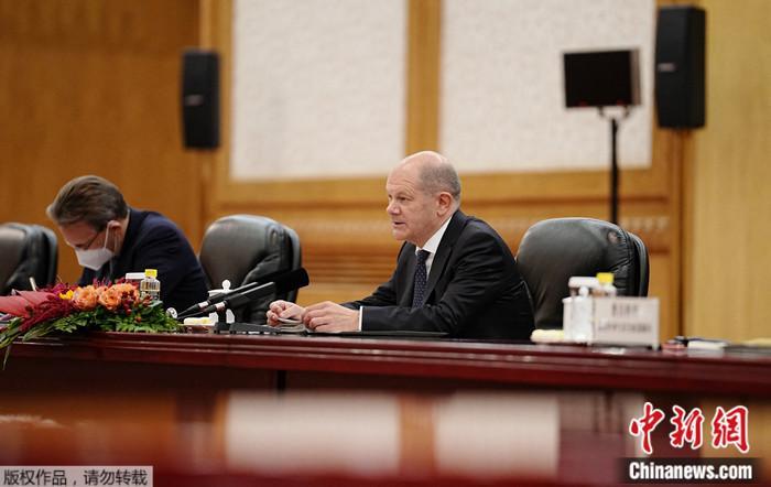 2022年11月4日，德國總理朔爾茨對中國進行正式訪問。