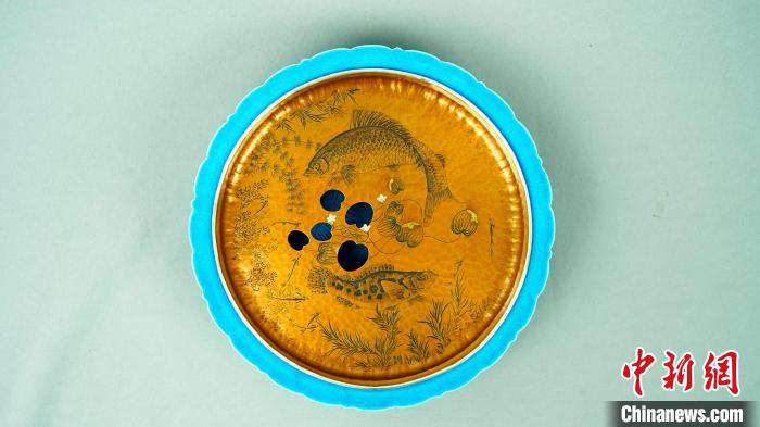 圖為陳磊創(chuàng)作的作品?！垖W(xué)磊 攝