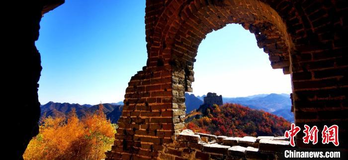 圖為張鶴珊拍攝的長城景色。(資料圖) 張鶴珊 攝