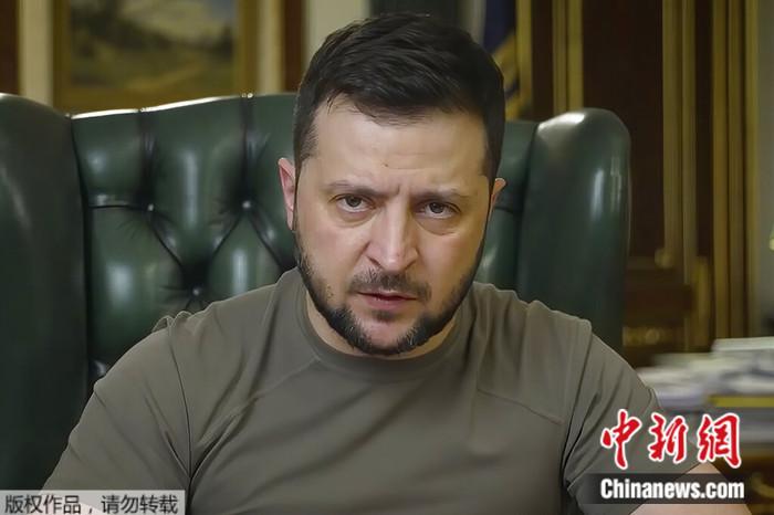 資料圖：澤連斯基。