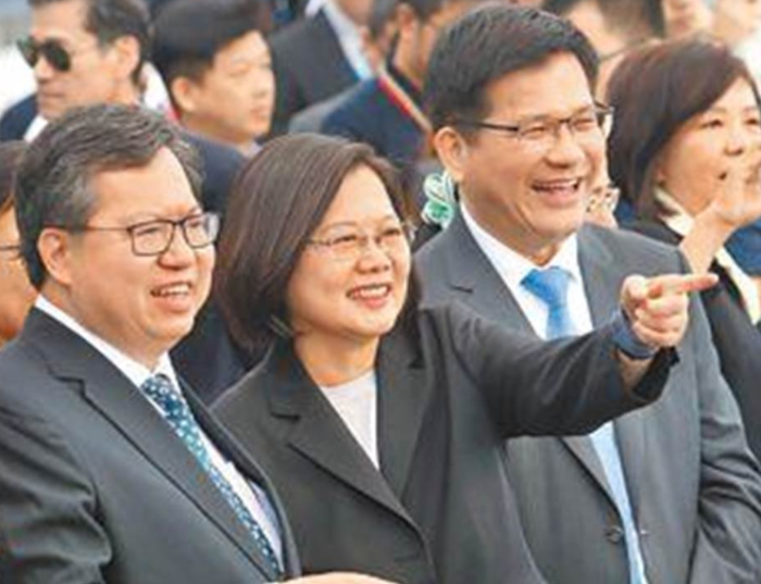 鄭文燦蔡英文林佳龍 鄭文燦蔡英文林佳龍