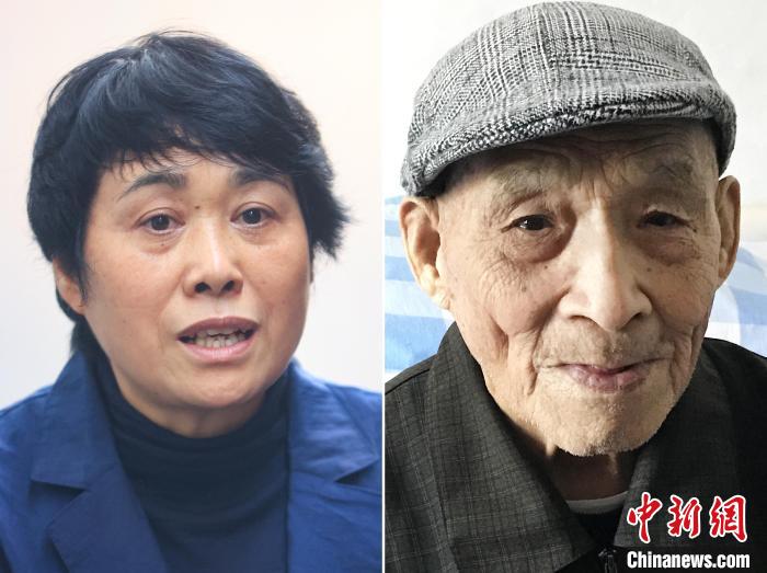 常小梅(左)、常志強(qiáng)(右)。(拼版照片) 常小梅供圖