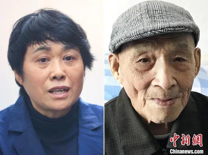 常小梅(左)、常志強(右)。(拼版照片) 常小梅供圖