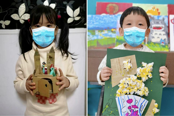 圖:舊物回收DIY手作大賽優(yōu)秀作品