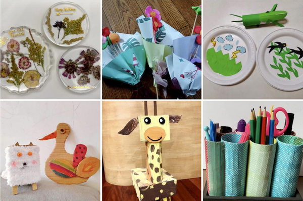 圖:舊物回收DIY手作大賽優(yōu)秀作品