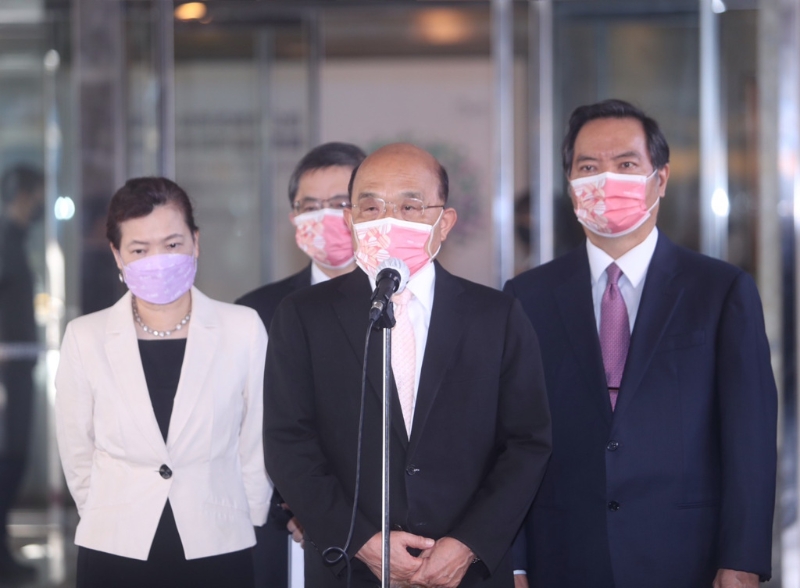 民進(jìn)黨在地方性選舉中潰敗，外界討論行政團(tuán)隊(duì)是否改組一事。（資料照，陳怡誠攝） 圖片來源：臺(tái)灣“中時(shí)新聞網(wǎng)”.jpg