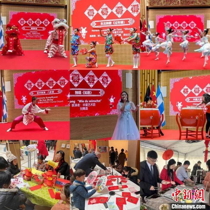 招待會現(xiàn)場?！●v慕尼黑總領(lǐng)館供圖。