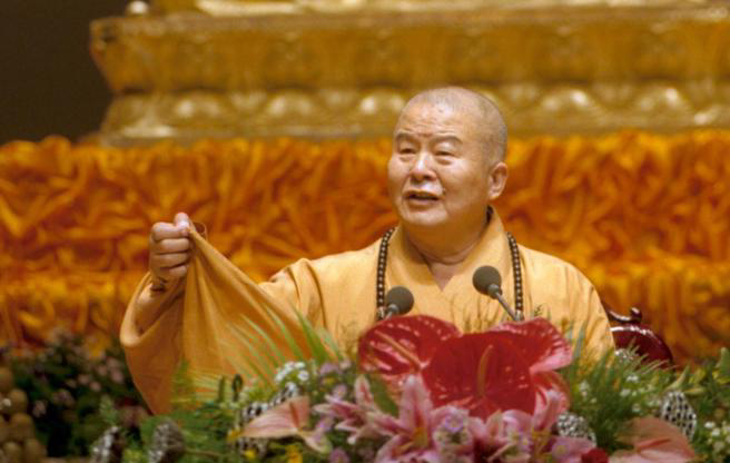 臺(tái)灣佛光山創(chuàng)辦人星云法師。（來源：臺(tái)灣“中時(shí)新聞網(wǎng)”資料照）