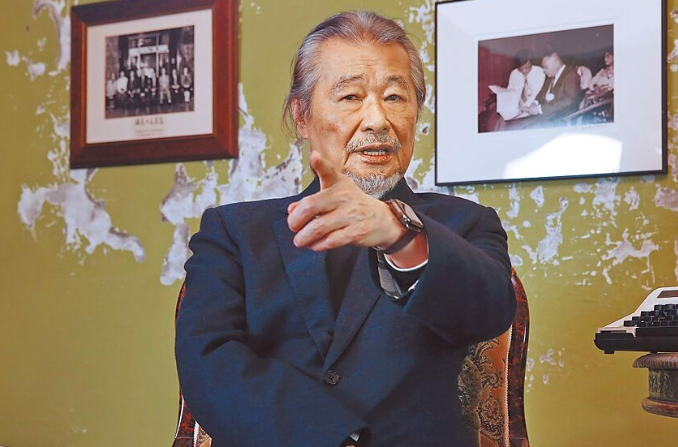 民進(jìn)黨前主席施明德 民進(jìn)黨前主席施明德