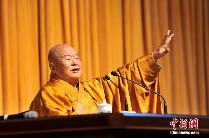 2月6日，臺(tái)灣佛光山宣布，開山宗長星云大師5日下午在位于高雄的佛光山傳燈樓開山寮圓寂。(資料圖片)圖/<a target='_blank' href='/'>中新社</a>記者 呂明