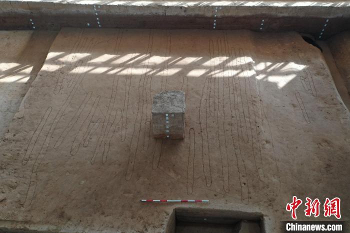 圖為D區(qū)犁溝?！“⒎繉m與上林苑考古隊(duì)供圖