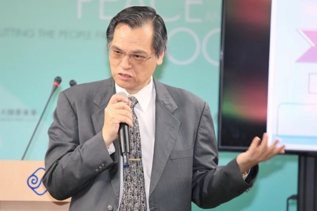 臺當局前安全部門負責人陳明通。（圖源：臺灣《聯合報》）