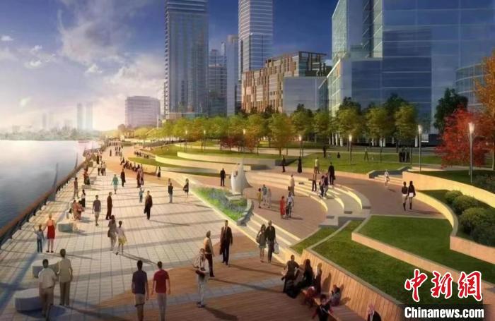 “靚淮河”工程效果圖?！“霾菏形麄鞑抗﹫D