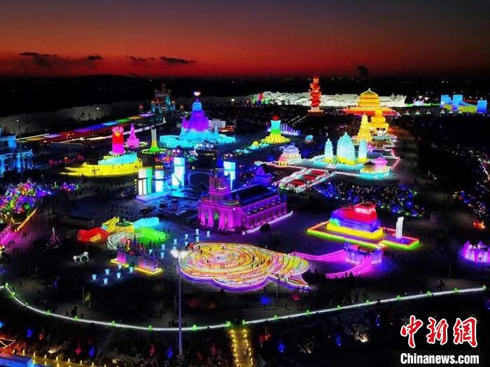 長(zhǎng)春冰雪景觀。(資料圖) 劉棟 攝