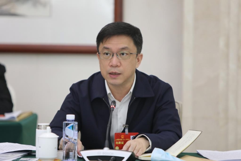 陳永東代表。(全國臺聯(lián)供圖)