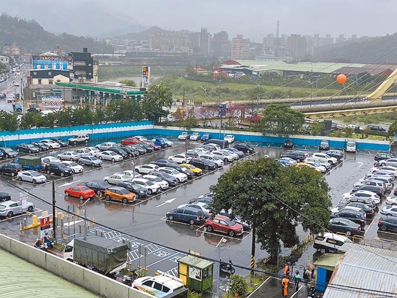 基隆捷運(yùn)七堵站預(yù)計座落在崇孝街停車場一帶。（圖源：臺灣《中國時報》）