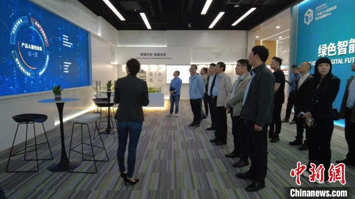 來(lái)自西安市閻良區(qū)、航空基地、航天基地的小分隊(duì)走訪廣州企業(yè) 西安市閻良區(qū)人民政府 供圖