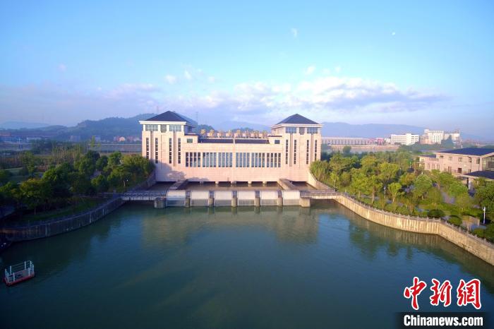 浙東引水蕭山樞紐?！≌憬″X(qián)塘江流域中心供圖