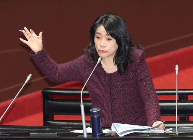 國民黨民意代表李貴敏。（圖源：臺灣“中時(shí)新聞網(wǎng)”）