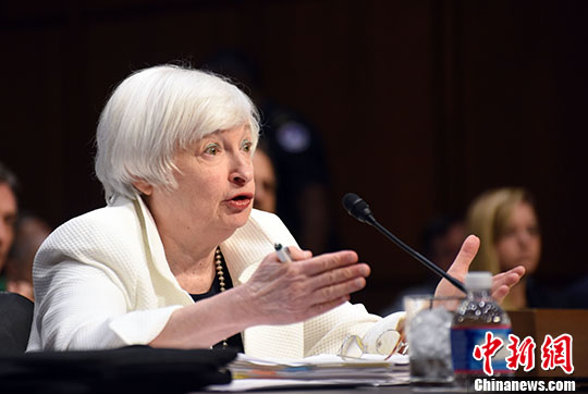 資料圖：美國財政部長耶倫。 <a target='_blank' href='/'>中新社</a>記者 張蔚然 攝
