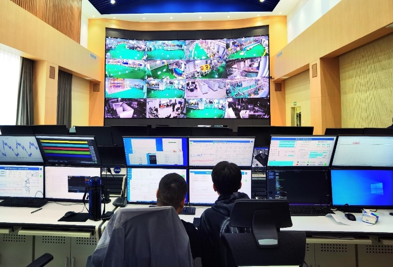 “地面空間站”的中央監(jiān)控大廳。（圖源：科技日?qǐng)?bào)）