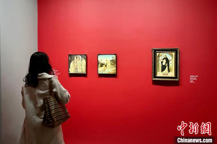 “波提切利與文藝復(fù)興”在東一美術(shù)館展出。　王笈 攝
