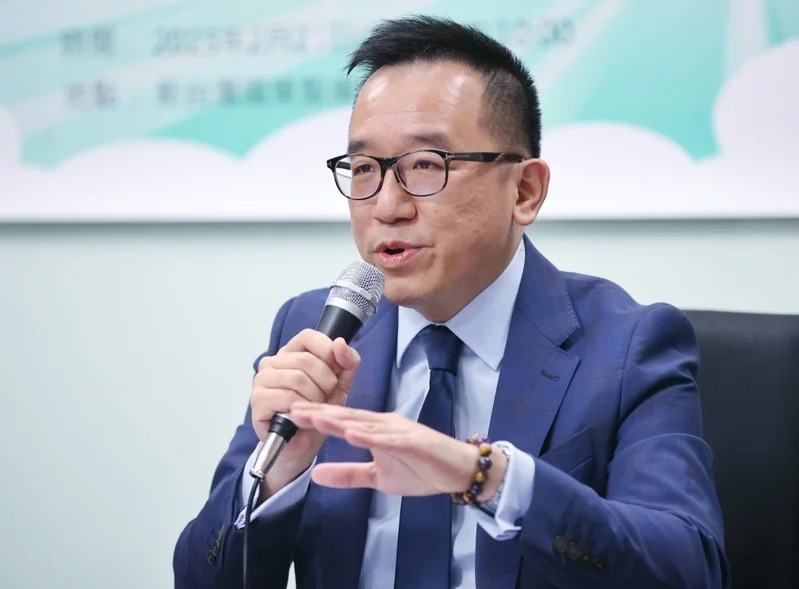 臺(tái)灣地區(qū)前領(lǐng)導(dǎo)人之子、民進(jìn)黨籍高雄市議員陳致中。（圖源：臺(tái)灣“聯(lián)合新聞網(wǎng)”）