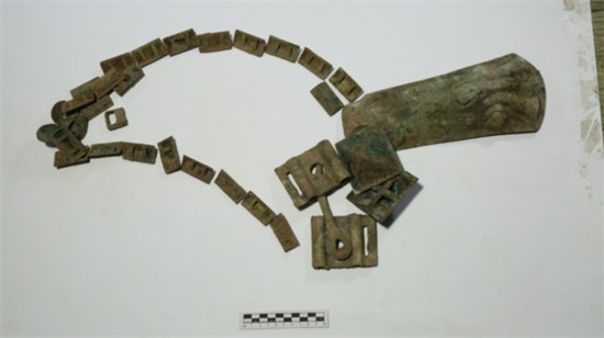 河北張家洼遺址出土的馬轡。國(guó)家文物局供圖