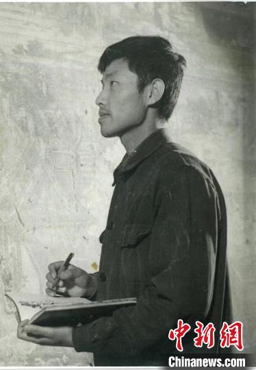 圖為年輕時候的王永先?！∈茉L者供圖