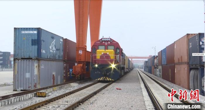 今年前5個月中歐班列(合肥)發(fā)運485列新增25個國際站點