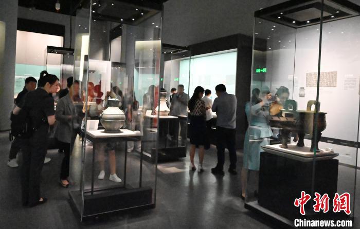 展覽現(xiàn)場。　安源 攝