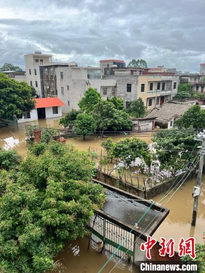 居民房屋受災(zāi)。　受訪者供圖