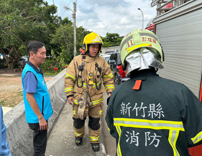 相關人員都前往竹北支持氣爆案 相關人員都前往竹北支持氣爆案