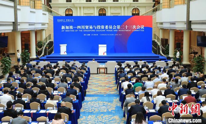 新加坡—四川貿易與投資委員會舉行第二十三次會議聚焦數字經濟和綠色發(fā)展