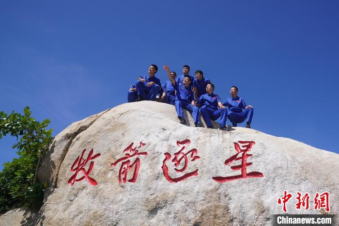 圖為銅鼓嶺測控點上的“牧箭逐星”航天人?！O鈺程供圖