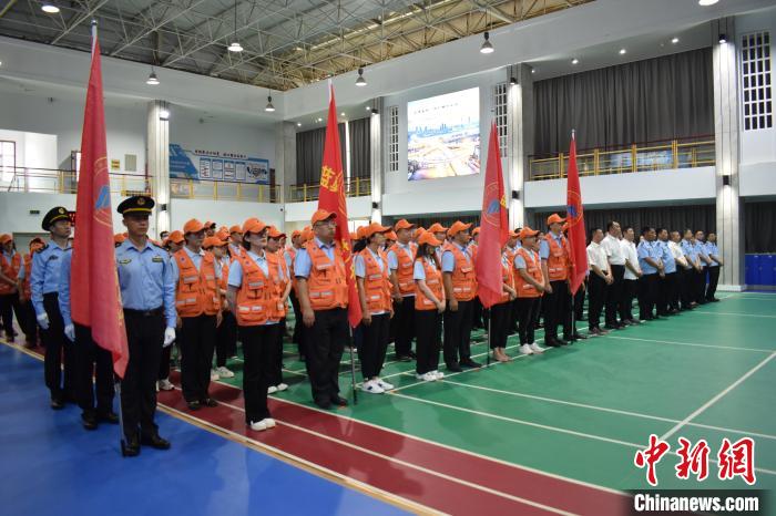 活動(dòng)現(xiàn)場(chǎng)?！≮w建剛 攝