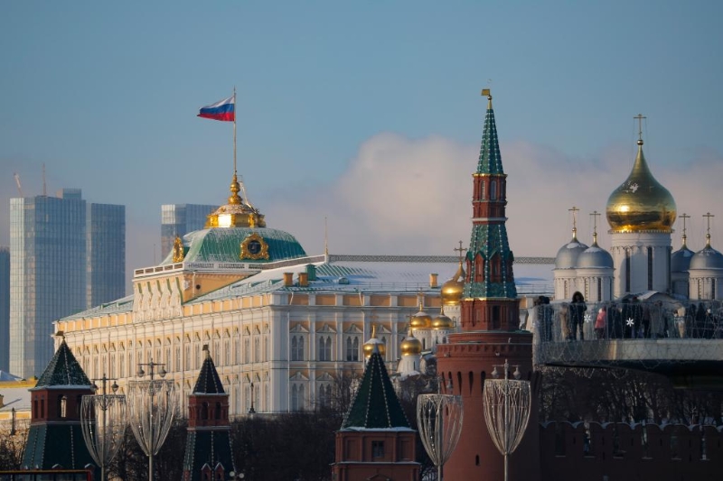 這是1月6日在俄羅斯首都莫斯科拍攝的克里姆林宮。（圖源：新華社）