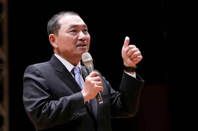 國民黨2024臺(tái)灣地區(qū)領(lǐng)導(dǎo)人參選人、新北市長(zhǎng)侯友宜。（圖源：臺(tái)灣“中時(shí)新聞網(wǎng)”）