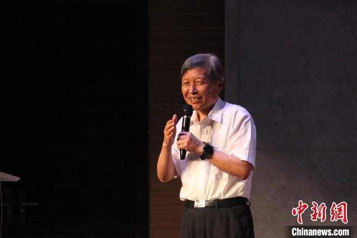 圖為西安交大王樹國致辭現(xiàn)場。　西安交通大學供圖