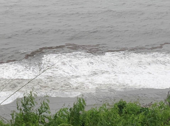 “杜蘇芮”暴雨炸臺東，南回岸際驚見“黑龍”綿延數(shù)公里