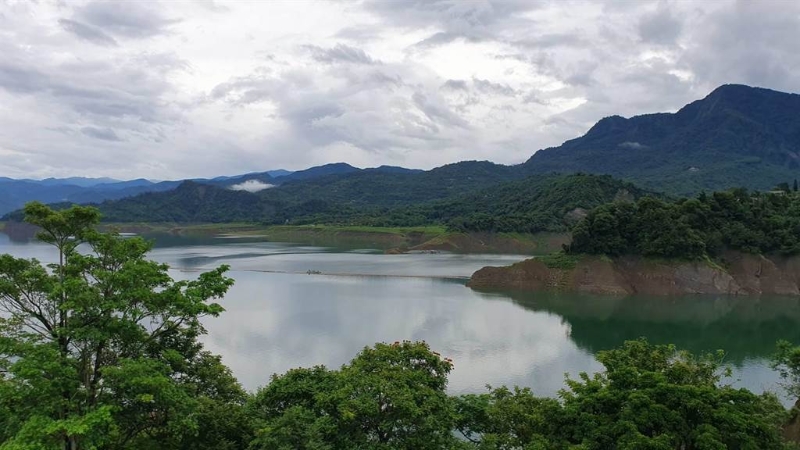 臺南市7月30日的暴雨未幫曾文水庫帶入足夠的雨量。（圖源：臺灣“中時新聞網(wǎng)”）