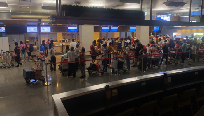 臺北松山機(jī)場24日晚間傳出跳電意外